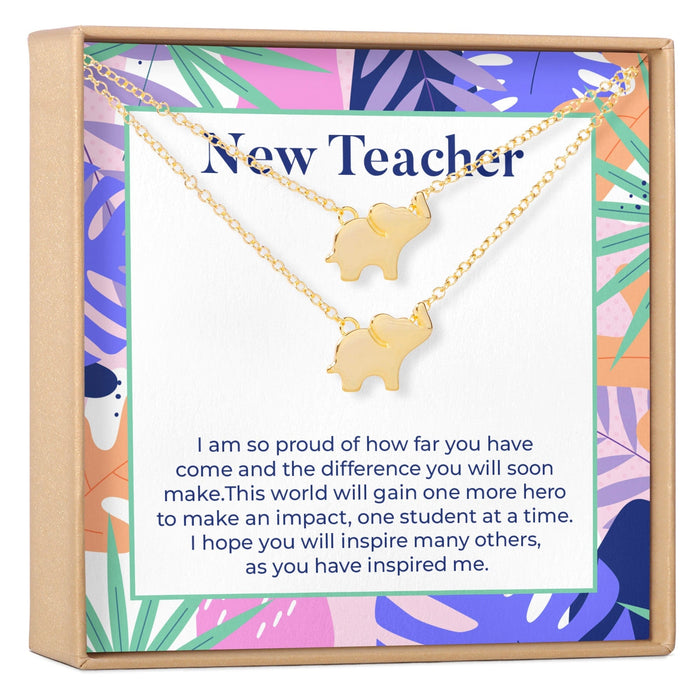 New Teacher Necklace, Multiple Styles Jewelry