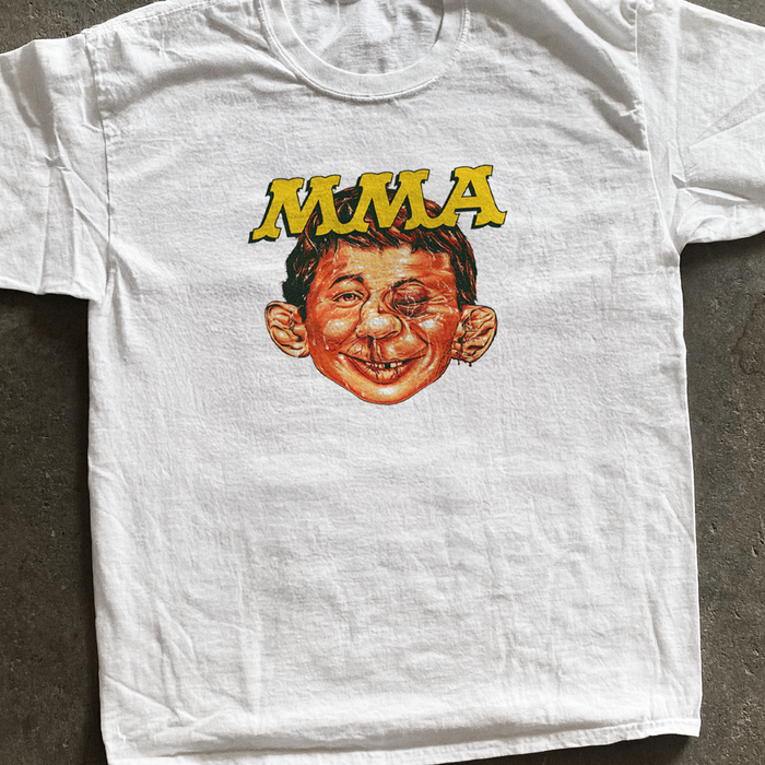 Mad 'Mma' Magazine Vintage White T-Shirt