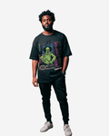 G WEST No City Zen Streetwear Oversized T-Shirt Mens