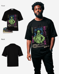 G WEST No City Zen Streetwear Oversized T-Shirt Mens