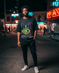 G WEST No City Zen Streetwear Oversized T-Shirt Mens