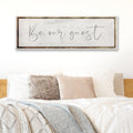 Be Our Guest Sign