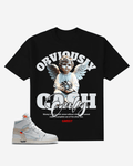 G West Obviously Cash Only Oversized T-Shirt Mens