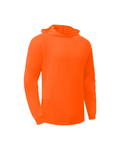 Ideal Club High Visibility Non Reflector Cotton Orange Long Sleeve Safety Hoodie