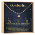October 1st Libra Necklace