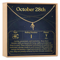 October 28th Scorpio Necklace