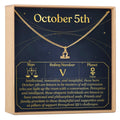 October 5th Libra Necklace