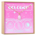 October Birthday Gemstone Necklace