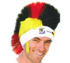 Germany World Cup Soccer Mohawk Wig – Official FIFA Licensed Retro Fan Gear