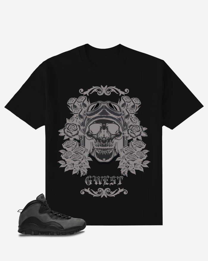 G West Old Motorcycle Oversized T-Shirt Mens