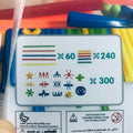 STEM Building Toys 600Pcs Straw Construction Educational Creative Engineering