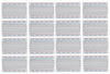 16Pcs Breadboard 400 Tie Point Solderless Prototype PCB Protoboard for Arduino