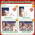 Puzzle Advent Calendar for Kids and Adults, 1008 Pieces 24 Days Countdown