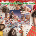 Puzzle Advent Calendar for Kids and Adults, 1008 Pieces 24 Days Countdown