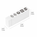 Amazon Basics White Block Eraser 10 Pack - Durable, New