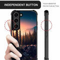 Goodsprout Compatible with Samsung Galaxy S23 Case,Mountain Dreams Tree Pattern