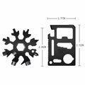 18 in 1 Multi Tool Black Stocking Stuffers Gifts for Men Dad