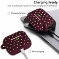 CAGOS AirPods Pro Case Bling Crystal Sparkle Protective Cover Cute