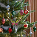 Colorful Butterfly Christmas Ornaments Tree Charms - New - Single Unit