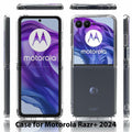Sucnakp Clear TPU Case for Motorola Razr+ 2024 with TPU Bumper – YKL Clear