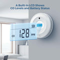 [Like New] AEGISLINK SC240 Smoke & CO Detector 10-Year Battery Photoelectric 1 Pack - Like New