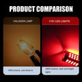 Nowkont 4PCS 1157 LED Brake Light Red 5630 SMD High Brightness Bulbs