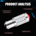 Nowkont 4PCS 1157 LED Brake Light Red 5630 SMD High Brightness Bulbs