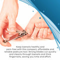 Denco Straight Cut Toenail Clipper Silver 1 Count Model 3559N New