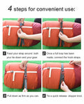 riemot 78.7in Red Bungee Cord Heavy Duty with G Hook Adjustable 1 Pack