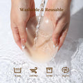 Honeysea Silicone Nipple Covers Pasties Reusable Adhesive Bra 1 Pair Crème
