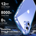 MOZOTER iPhone 16 Plus Case Clear Slim Shockproof Anti-Yellowing 6.7 inch