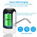 MJIYA 5 Gallon Automatic Water Dispenser USB Charging Switch Black