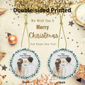 First Christmas Married 2024 Acrylic Ornament - Unique Wedding & Engagement Gift