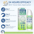 BestBy06/27 SLUKHIG Silicone Scar Gel 1.76oz Surgical & Burn Scar TreatmentCream