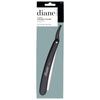 Diane D210 Black Straight Razor Plastic Handle - Single Razor New