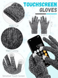 Warm Fleece Hat, Gloves & Scarf Set - Touchscreen Compatible, Unisex 3PCS