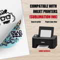 A-SUB Sublimation Paper 8.5x11in 120 Sheets 125gsm Heat Transfer Inkjet