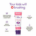 Himalaya Botanique Kids Toothpaste Herbal Bubble Gum Flavor Fluoride-Free 4oz