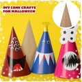 Zhanmai 3 Pc Paper Mache Cones 5.9x2.75in Cardboard Craft DIY Ornament