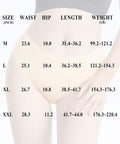 Murimia 5 Pack XX-Large Apricot Cotton Hipster Panties No Show Briefs