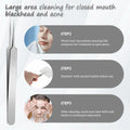 Bewudy 3Pc Stainless Steel Blackhead Remover Tweezers Kit Precision Tool