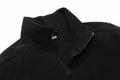 KAIDER Women's Plus Size Polar Fleece Pullover Jacket Black Quarter-Zip Long