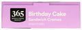 BestBy12/24 365 by Whole Foods Birthday Cake Sandwich Creme Cookies 20 OZ