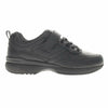 Propét LifeWalker Flex Leather Orthotic Comfort Walking Shoes Black US 6.5 Wide