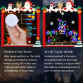 FASISOY 3 Pack Multi-Color Christmas Window Lights Battery Operated Timer