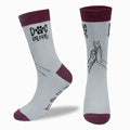 Huahui Dog Mom Socks for Women, Funny Dog Lover Gifts, 1 Pair