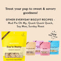 BestBy01/25 Bocce's Bakery Bac'N Nutty Dog Treats PB & Bacon Wheat-Free 5oz USA