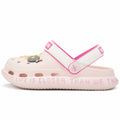Azooken Kids Cute Clogs Slippers Pink Size 34 Lightweight Outdoor Shoes