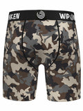 WIPONKEN Men's Boxer Briefs Camouflage Moisture Wicking No-Fly Underwear, Size M