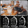 MotiMind 6 Pc Acrylic Thank You Plaques Christmas Employee Gifts Bulk